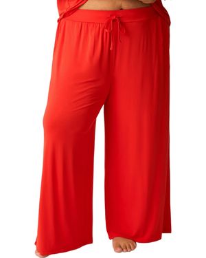 Kindred Bravely Maternity Aria Casual Lounge Pants Limited Edition Color - Red
