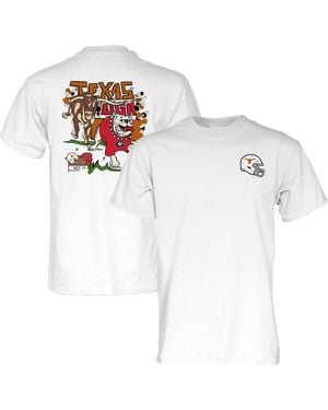 Blue 84 And Texas Longhorns Vs. Georgia Bulldogs 2024 Matchup T-shirt - White