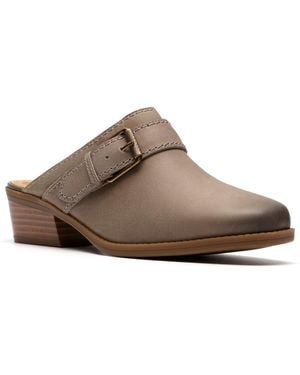 Clarks Danyelle Mist Slip-on Mules - Brown