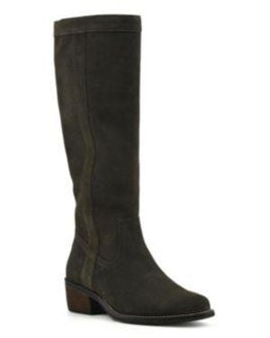 White Mountain Altitude Regular Wide Calf Knee High Boots - Black