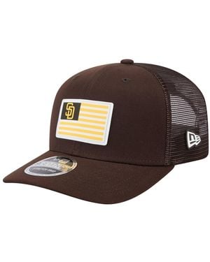 KTZ San Diego Padres Flag 9seventy Stretch-snap Hat - Brown