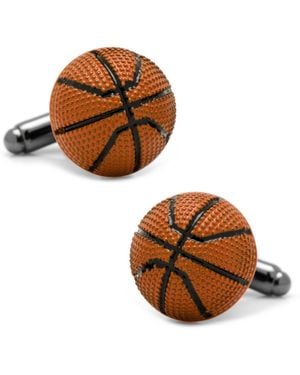 Cufflinks Inc. Basketball Cufflinks - Brown