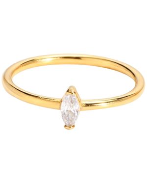 Lola Ade Marquise -tone Ring - Metallic