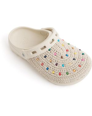 The Sak Bolo Clog - White