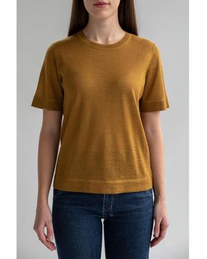 SSKEIN 's Crew Neck Sweater Tee - Multicolor