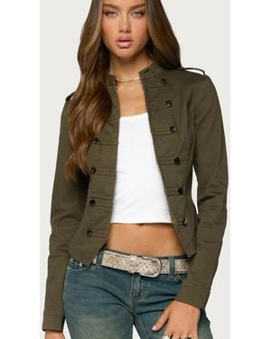 Edikted Aminda Napoleon Jacket - Gray