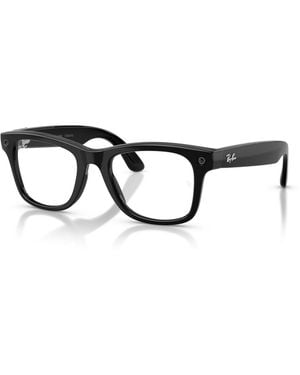 Ray-ban Meta Ai-glasses Photochromic Sunglasses Wayfarer Rw4011 - Black