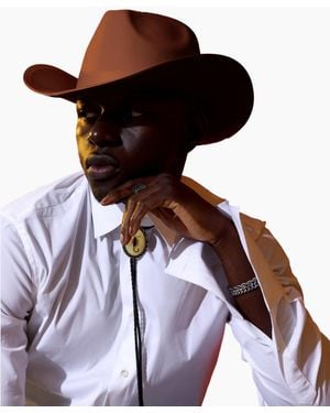 King Apparel Satin Lined Cowboy Hat - Brown