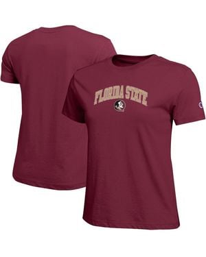 Champion Florida State Seminoles Arched Over Logo T-shirt - Red