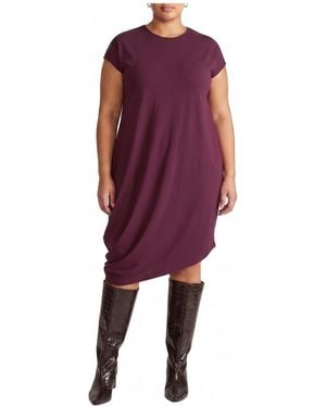 UNIVERSAL STANDARD Plus Size Iconic Geneva Dress - Purple