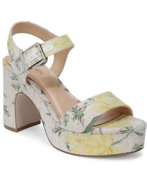 On 34th Whillow Block Heel Dress Sandals - Metallic