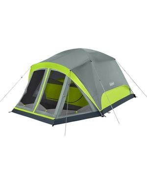 Coleman Skydome 4-person Camping Tent With Screen Room - Green