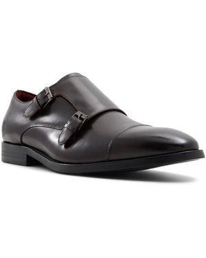 ALDO Zigof Leather Monk Strap - Black