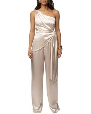 JLUXLABEL Palmera Satin Top - Natural