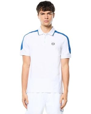 Sergio Tacchini Magro Performance Polo - White