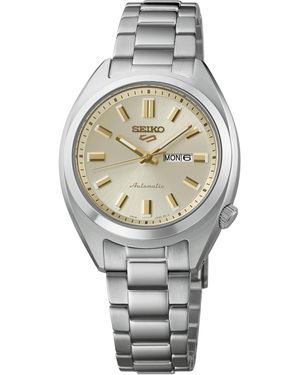 Seiko Silver Stainless Steel Bracelet Watch - Gray
