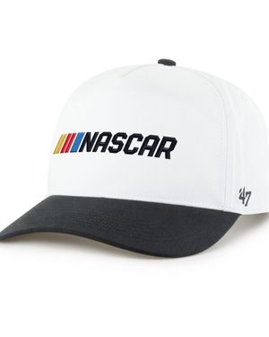 '47 White/black Nascar Two-tone Team Adjustable Hitch Hat