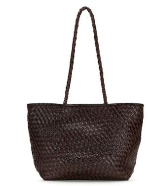 Patricia Nash Olivia Large Satchel Tote Bag - Brown