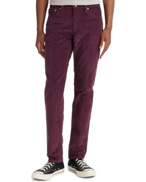 Levi's 511 Slim-fit Corduroy Pants - Red