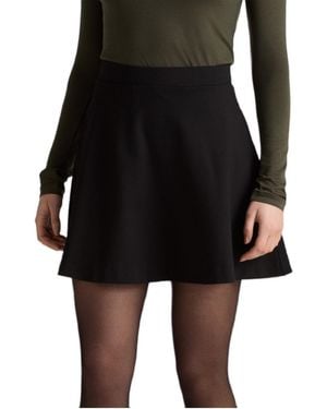 Residus Elvie A-line Mini Skirt - Black