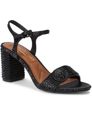 Kurt Geiger Kensington Langley Embellished Sandals - Black