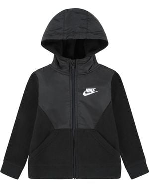 Nike Toddler Boys Sportswear Full-zip Fleece Hoodie - Black