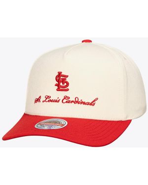 Mitchell & Ness St. Louis Cardinals Flawless Stretch-snapback Cap - White