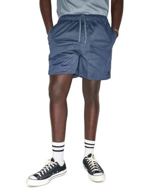 Converse Regular-fit Pull-on Utility Shorts - Blue