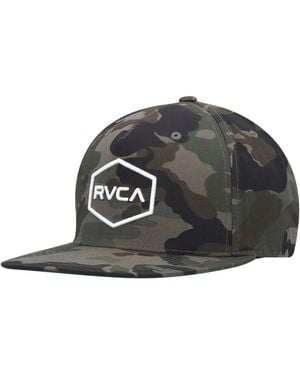 RVCA Commonwealth Adjustable Snapback Hat - Black