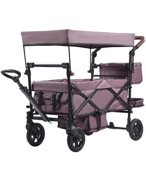 Rainsken Wagon Stroller For 2 Kids - Multicolor