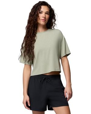 Columbia Crewneck Short-sleeve Top - Green