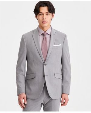 Kenneth Cole Techni-cole Suit Separate Slim-fit Suit Jacket - Blue