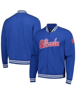 '47 Atlanta Braves Pack Pro Camden Full-zip Track Jacket - Blue