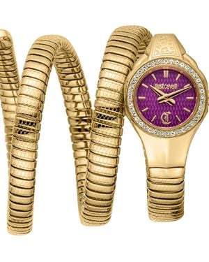 Just Cavalli Stainless Steel Bracelet Watch - Metallic