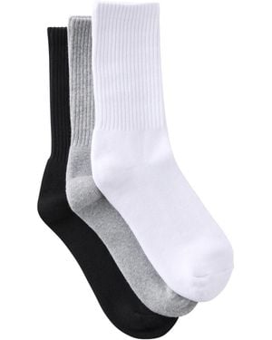 Cotton On Essential Socks 3-pack - White