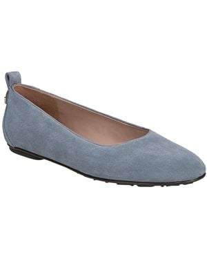 Naturalizer Ava Ballerina Skimmer Round Toe Flats - Blue