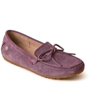 Minnetonka Suede Loafer Moc - Purple