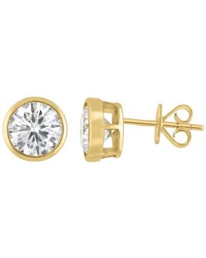 Effy Lab Grown Diamond Round Stud Earrings (2-7/8 Ct. T.w. - Metallic