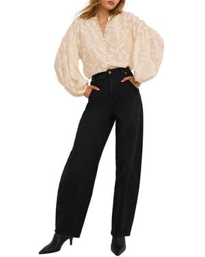 Mint Velvet Ultimate High-waisted Barrel Relaxed Jeans - Black