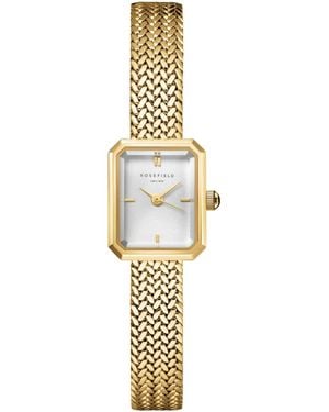 ROSEFIELD Mini Octagon Tone Stainless Bracelet Watch 18.5mm - Metallic