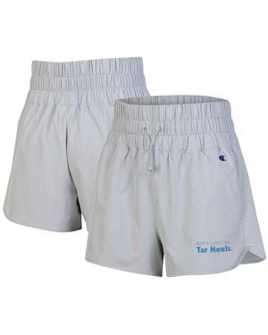 Champion North Carolina Tar Heels Tailgate Her Woven Shorts - Gray