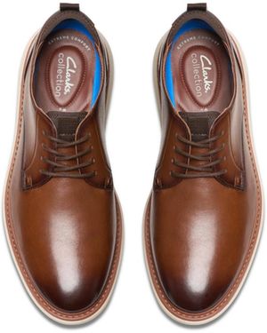 shimmer brown dress Tapered brown College Penny Loafers with tassels in leather for men main image 1