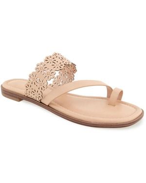 Kensie Reign Flat Sandal - Pink