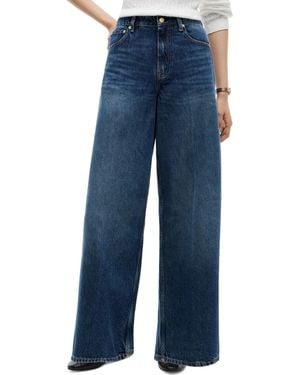 Tommy Hilfiger Indie High-rise Wide-leg Jeans - Blue