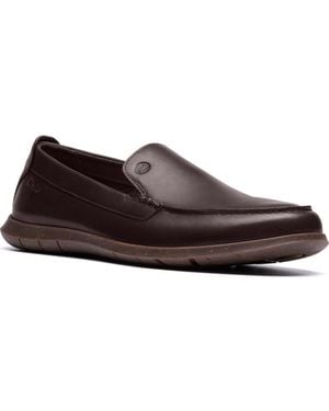 Clarks Flexway Step Slip On Loafers - Brown
