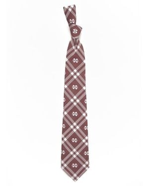 Eagles Wings Mississippi State Bulldogs Rhodes Tie - White