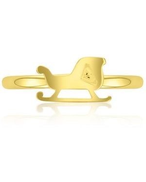 Roxy Waterproof Yellow Sled Toe Ring - Metallic