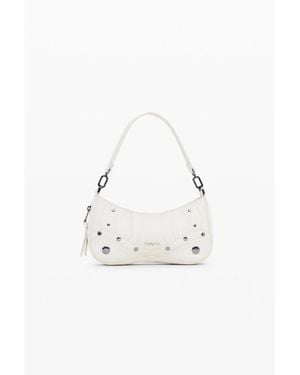 Desigual Polyurethane Handbag - White