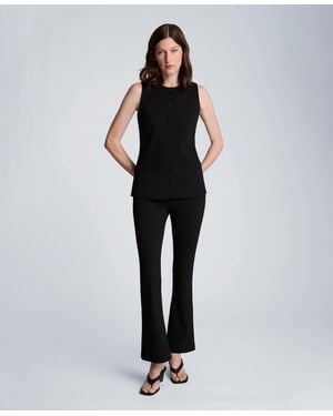 Kenneth Cole Lace Flare Pants - Black