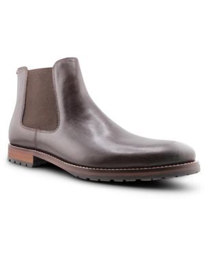 Blake McKay Davidson Fashion Dress Casual Chelsea Boots - Brown